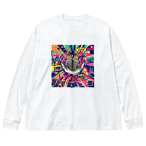 仮想フェス Big Long Sleeve T-Shirt