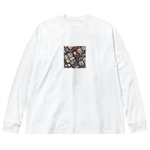 麻雀 ビッグシルエットロングスリーブTシャツ