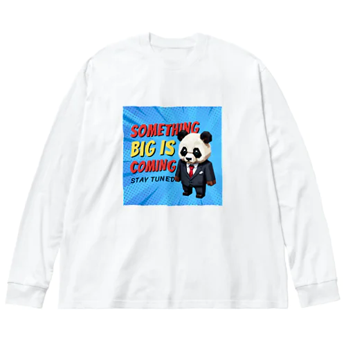 絶滅危惧種のビジネスマン#2 ビッグシルエットロングスリーブTシャツ