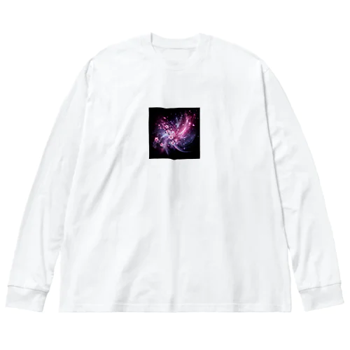 宇宙桜 Big Long Sleeve T-Shirt