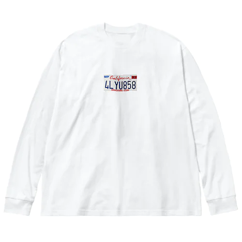 ナンバープレート Big Long Sleeve T-Shirt