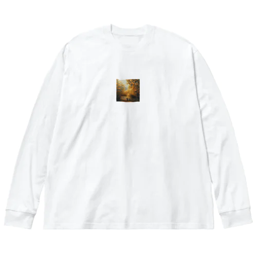 osmanthus landscape ビッグシルエットロングスリーブTシャツ