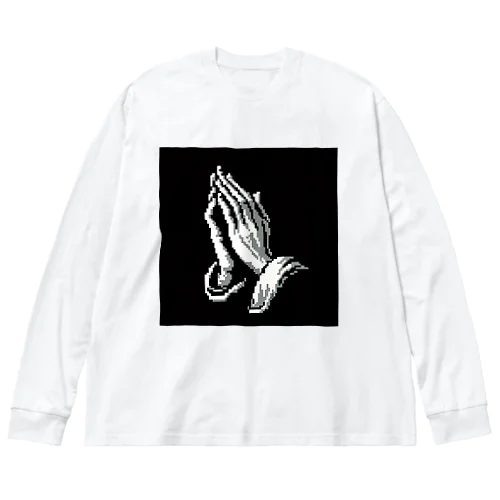 Pray Hands ビッグシルエットロングスリーブTシャツ