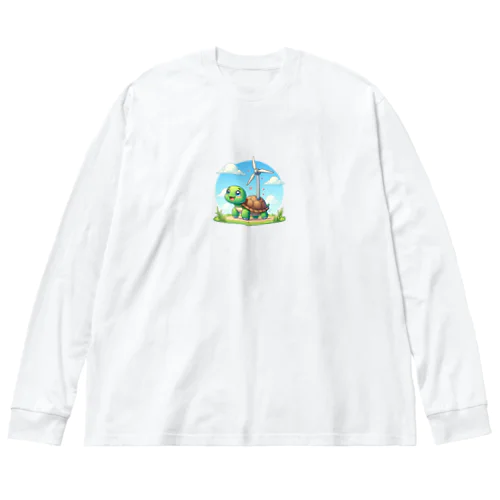 かめさん Big Long Sleeve T-Shirt