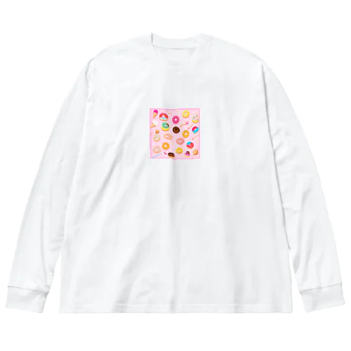 ドーナツいっぱい🍩 Big Long Sleeve T-Shirt