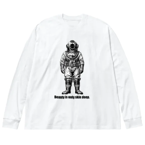 潜水服 ビッグシルエットロングスリーブTシャツ