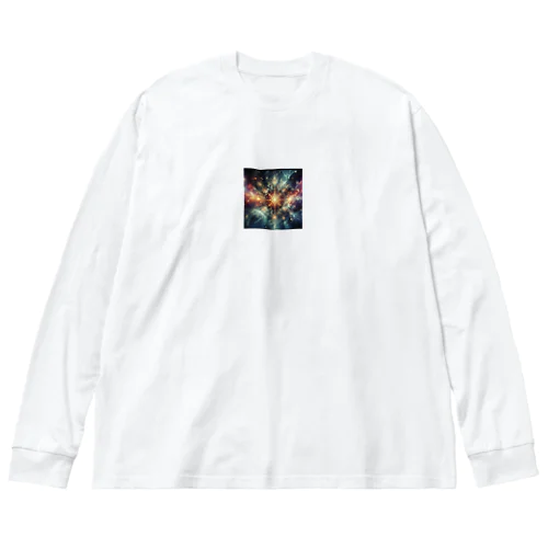 オーロラ Big Long Sleeve T-Shirt