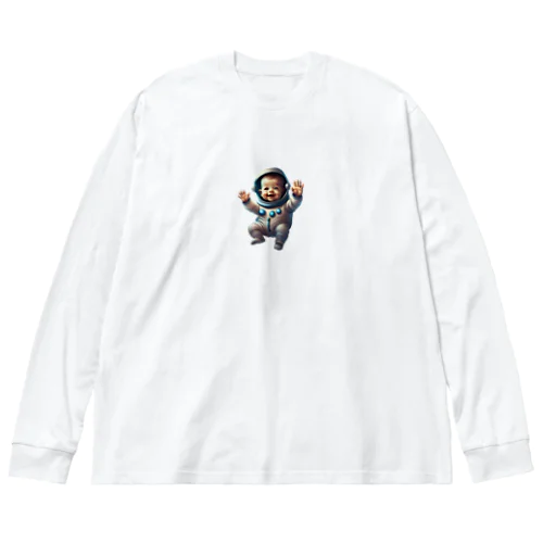 ベビー宇宙飛行士 Big Long Sleeve T-Shirt