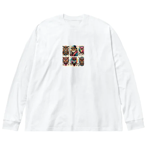 インディアンフクロウ Big Long Sleeve T-Shirt