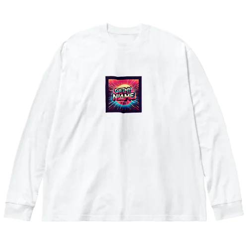 GET MY NAME #1 Big Long Sleeve T-Shirt