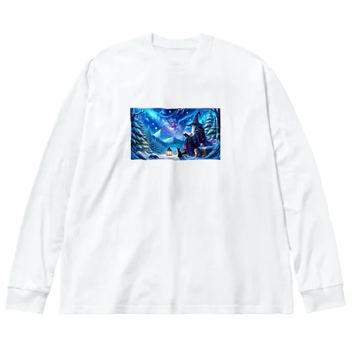 魔法使いと猫 Big Long Sleeve T-Shirt