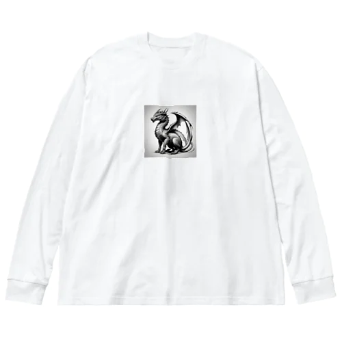 ドラゴン　鉛筆画23 Big Long Sleeve T-Shirt