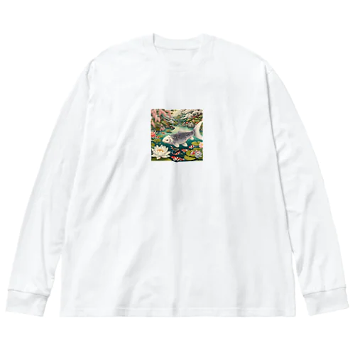 鯉 ビッグシルエットロングスリーブTシャツ