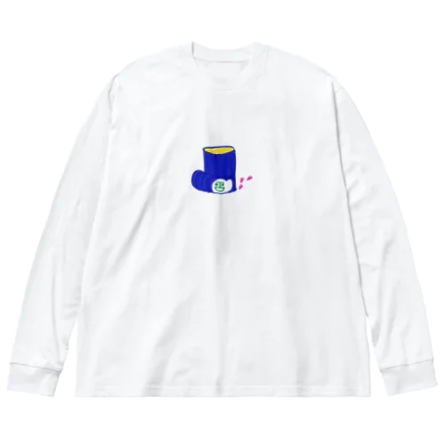 ながぐつちゃん 루즈핏 롱 슬리브 티셔츠