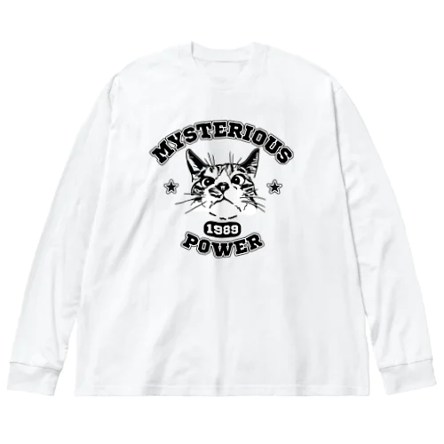 不思議な猫パワー Big Long Sleeve T-Shirt