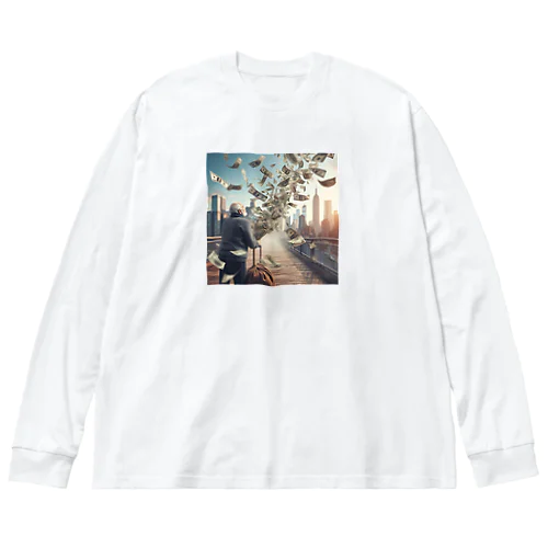 money Big Long Sleeve T-Shirt