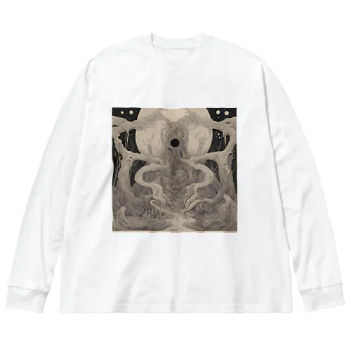 片道切符 Big Long Sleeve T-Shirt