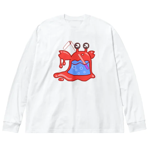 アニマルスライム・カニ Big Long Sleeve T-Shirt