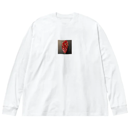 退団ブーケ２ ビッグシルエットロングスリーブTシャツ