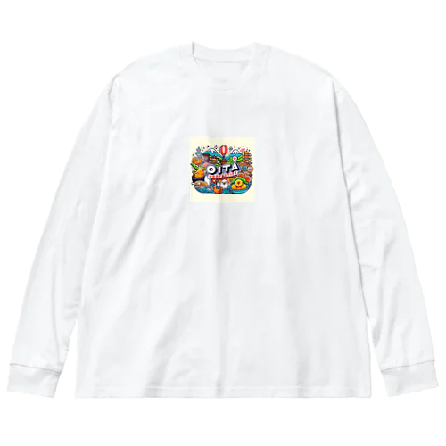 大分県 ビッグシルエットロングスリーブTシャツ