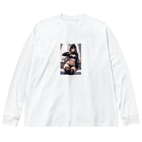 猫耳グラマー Big Long Sleeve T-Shirt