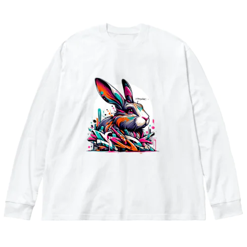 グラフティBunny Big Long Sleeve T-Shirt