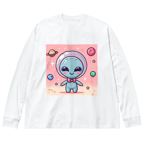 宇宙人界の新星 ビッグシルエットロングスリーブTシャツ