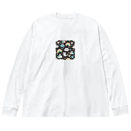 猫雲 Big Long Sleeve T-Shirt