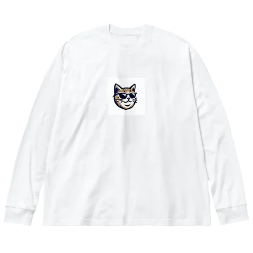 ねこボス ビッグシルエットロングスリーブTシャツ