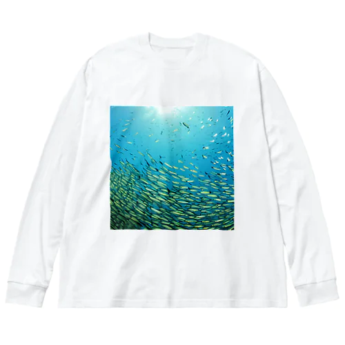 深海へ向かう Big Long Sleeve T-Shirt