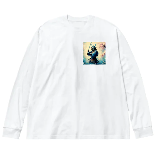 絵画のような侍シリーズ Big Long Sleeve T-Shirt