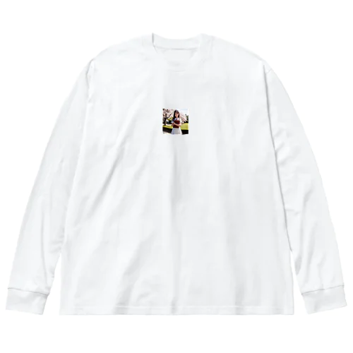 天使美少女 Big Long Sleeve T-Shirt