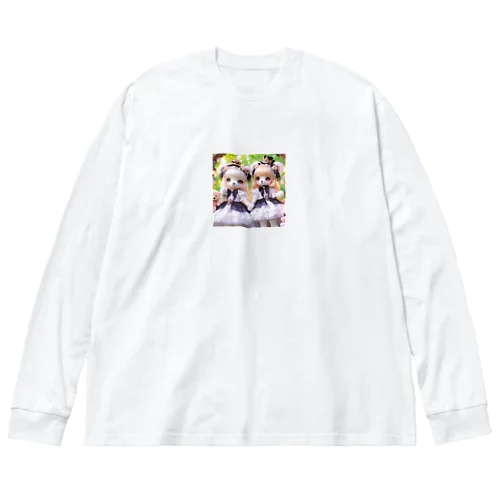 カワイイくまさんユニットがついにデビュー！ Big Long Sleeve T-Shirt