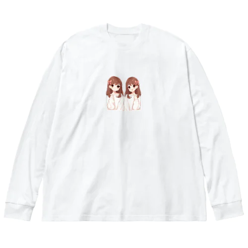 双子の姉妹 Big Long Sleeve T-Shirt