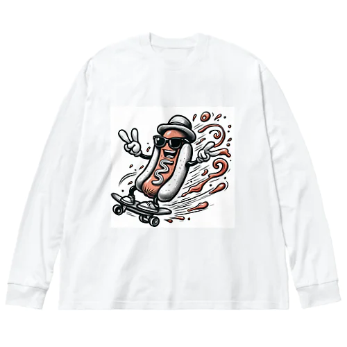 EXTREME HOT DOG ビッグシルエットロングスリーブTシャツ