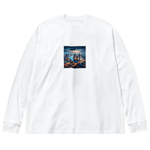 都市 Big Long Sleeve T-Shirt