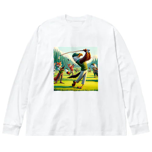 アニマル・ゴルフクラブ：グリーンの達人たち Big Long Sleeve T-Shirt