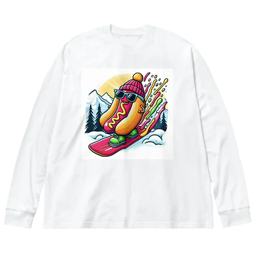 EXTREME HOT DOG ビッグシルエットロングスリーブTシャツ