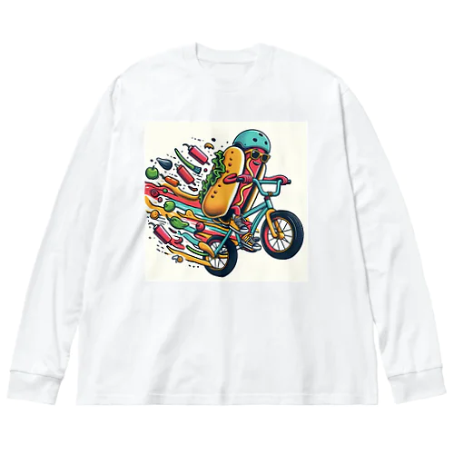 EXTREME HOT DOG ビッグシルエットロングスリーブTシャツ