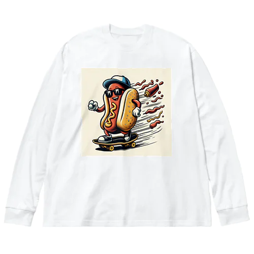 EXTREME HOT DOG ビッグシルエットロングスリーブTシャツ