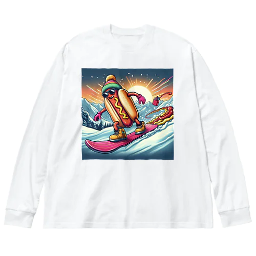 EXTREME HOT DOG ビッグシルエットロングスリーブTシャツ