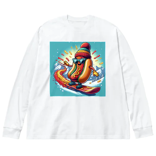 EXTREME HOT DOG ビッグシルエットロングスリーブTシャツ