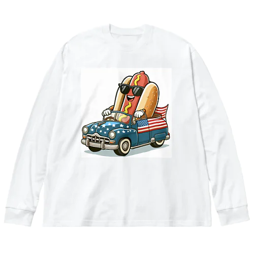 EXTREME HOT DOG ビッグシルエットロングスリーブTシャツ