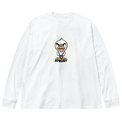 にひるなアヒル ビッグシルエットロングスリーブTシャツ