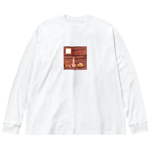 Attaka Sauna ビッグシルエットロングスリーブTシャツ