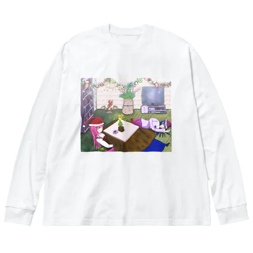 クリマ正月 Big Long Sleeve T-Shirt