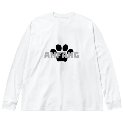 ANFANG Dog stamp series  Big Long Sleeve T-Shirt