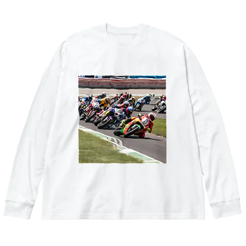 疾風を切り裂く - サーキットの英雄たち Big Long Sleeve T-Shirt