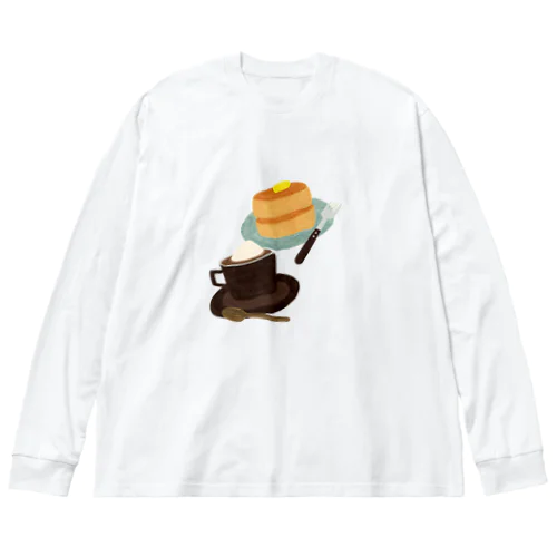 Coffee break in the afternoon Big Long Sleeve T-Shirt