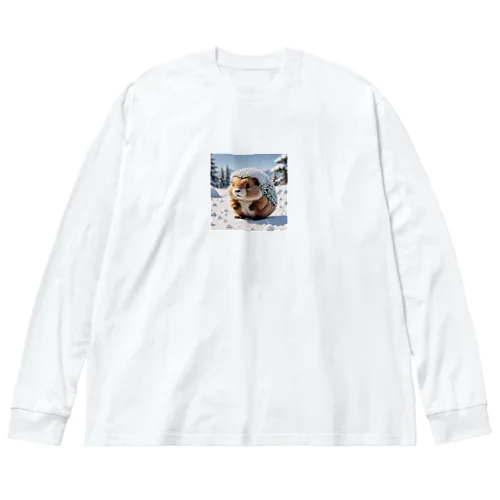 ドットハリネズミ Big Long Sleeve T-Shirt